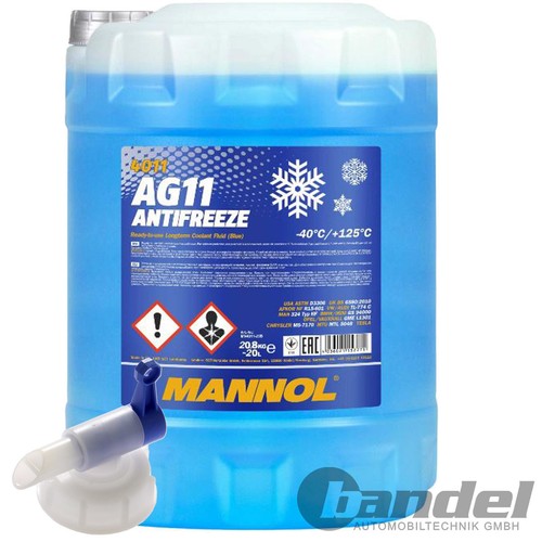 Liter mannol ag11 - blau, bis