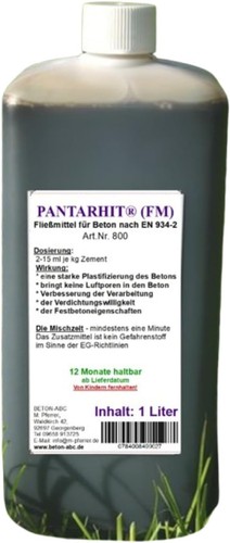 Verflüssiger plastifizierer - verflüssiger,